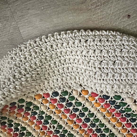 Madewell Cream Tote Bag with Textured Stripes - Picture 7 of 8